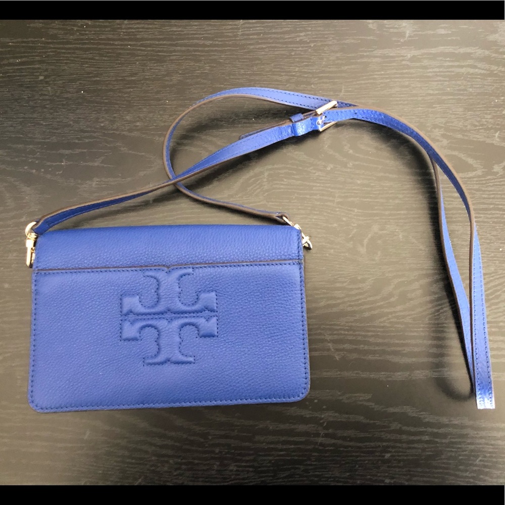 Tory Burch Bombe T Small Leather Crossbody